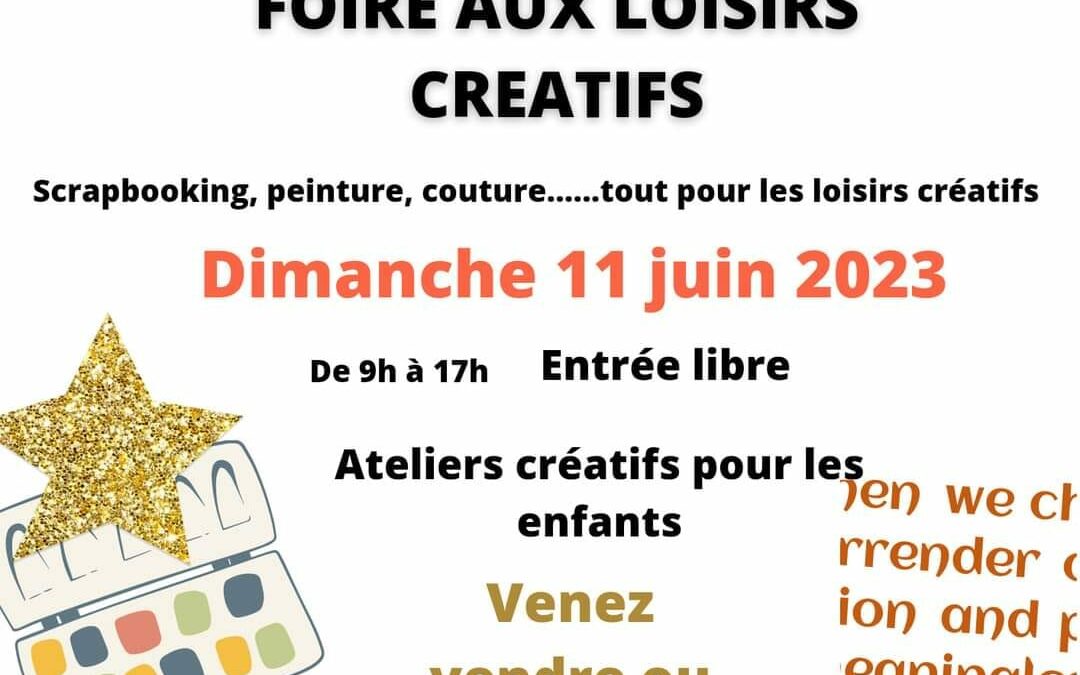Foire aux loisirs créatifs