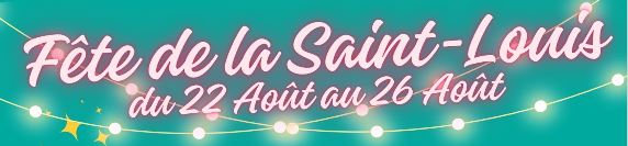 Comité des fêtes : programme de la Saint-Louis